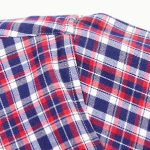 Hardihood International HI-MFS-01 Red Black Buffalo Plaid <b>Flannel</b> Shirt Long Sleeve Cotton Polyester Motorcycle <b>Jacket</b> OEM - Product Image 4