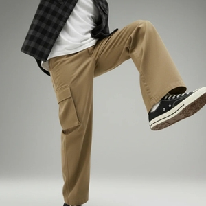 Pantalones de chándal casuales de moda para hombre, estilo americano, holgados, de pierna recta, talla grande, cintura media, para otoño, estilo estudiantil - Product Image 2