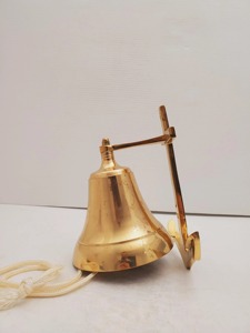 Elegant Brass <b>Bell</b> Handmade Well <b>Bell</b> Premium Brass <b>Bell</b> Nautical Style for Home Garden Temple Outdoor Door and Gift Decoration - Product Image 4