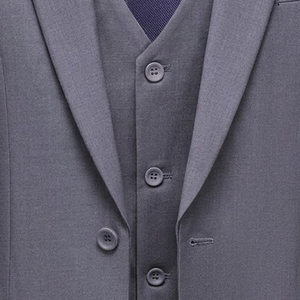 Traje de pantalón y chaqueta de esmoquin informal de color liso, diseño más reciente, novedad 2026, en grandes cantidades - Product Image 6