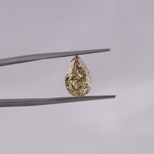 Diamante Sintético de Laboratorio con Corte Pera Amarillo Fantasía de 2 a 4 Quilates, Piedra Suelta con Certificación IGI, Diamante CVD VS1 VVS para Compromiso - Product Image 2