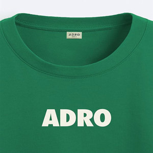 Venta al por mayor de peso pesado de gran tamaño 100% algodón bordado camiseta de alta calidad de los hombres camiseta - Product Image 5