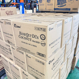 มะพร้าวรสแครกเกอร์บางๆ180กรัมขนมหวานกรอบ - Product Image 6