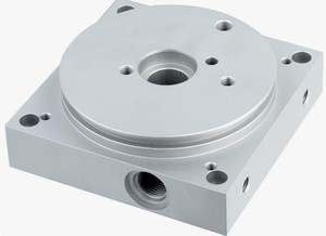 Custom CNC Machined Metal Block with Threaded Holes and Flange – OEM Precision Parts Manufacturer Keywords - Product Image 2