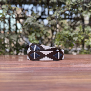 Cinturón de Polo de Cuero de Búfalo con Hilo Encerado, Hebilla de Aleación de Zinc, Color Personalizado, Unisex, Acabado a Mano, Calidad Premium, Duradero, 35MM - Product Image 2