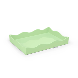 Hermosa bandeja lacada, bandeja grande de MDF perfecta para decoración de mesa en fiestas, hoteles y restaurantes, hecha en Vietnam. - Product Image 3