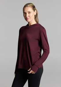 Sweat à capuche décontracté pour femme avec grande poche, manches longues et couleur unie pour l'automne, l'hiver et le printemps - Product Image 4
