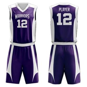 ชุดบาสเก็ตบอลแบบ sublimated คุณภาพสูงสำหรับผู้ใหญ่ แบบ unisex สั่งทำได้ รุ่น SJS-BBU-0033 ขายส่ง - Product Image 2