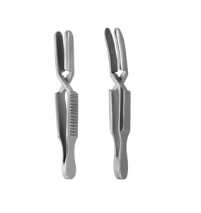 Pinces Premium Dieffenbach Bulldog - Pince vasculaire croisée Debakey en acier inoxydable atraumatique pour l'occlusion précise des vaisseaux - Product Image 1