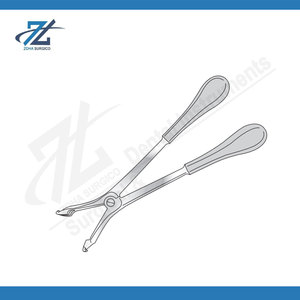 Haglund <b>Plaster</b> Spreader Curved Right 280mm Stainless Steel Orthopedic Surgical Instrument Cast Spreader Manufacturer Pakistan - Product Image 5