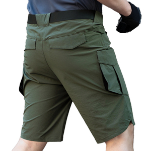 Pantalones Cortos Tácticos Delgados para Hombre, de Secado Rápido, de Lona Sólida, Estilo Jogger, Holgados, Impermeables, Deportivos, Casuales, para Verano 2026 - Product Image 2