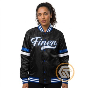 Chaqueta universitaria personalizada Zeta Phi Beta, ropa de hermandad, cresta bordada de satén transpirable de alta calidad y letras más finas para mujer - Product Image 3