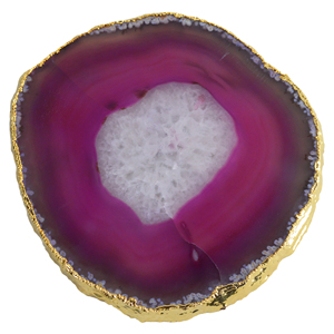 Silver Classic <b>Agate</b> Stone Tableware Pads & <b>Coasters</b> Home Decors Dinning Table and Restaurant Design Flat <b>Coaster</b> Set - Product Image 4