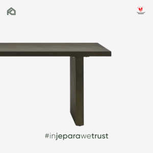 Mesa de Comedor Rectangular de Madera con Pedestal Acanalado, Mesa de Comedor de Lujo para Hotel, Restaurante, Villa, Muebles para el Hogar - Product Image 5