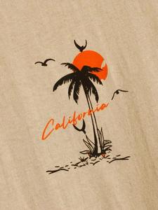 T-shirt pour homme en coton ample, style décontracté et mode, collection Summer Set Off Again Adventure California, vêtements de sport, hauts d'été surdimensionnés - Product Image 3