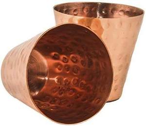Vasos de Chupito de Cobre Repujado Vintage, Vasos de Metal Hechos a Mano, Artículos de Bar Reutilizables para Tequila, Licor y Whisky - Product Image 6
