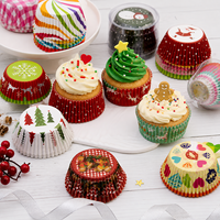 Gobelet en papier jetable pour cupcakes, muffins, gâteaux, pâtisseries et produits de boulangerie