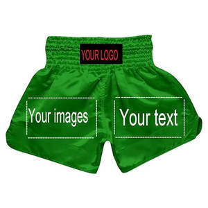 Concevez vos propres shorts de Muay Thai et de MMA personnalisés, shorts d'entraînement unisexes pour la lutte, le kickboxing et la boxe, pour les arts martiaux - Product Image 3