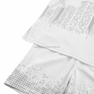 Conjunto de Uniforme Deportivo Personalizado y Resistente, 100% Poliéster 260g, Impresión Digital, Tela Transpirable de Secado Rápido, para Entrenamiento y Carreras - Product Image 5