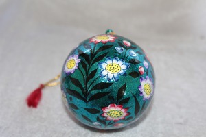 JBM Handmade Plastic Green Lemon <b>Christmas</b> Ball 6cm Painted Environment-Friendly Hanging Decoration <b>Boxed</b> Mall Decorations - Product Image 5