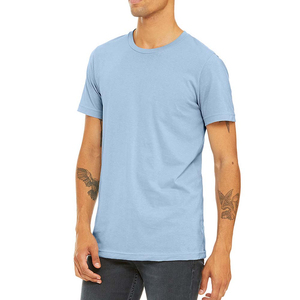 T-shirt en molleton de coton pour homme, haute qualité, confortable, respirant, manches courtes, tendance, extensible, grandes tailles MADE BY HI 2026 - Product Image 3
