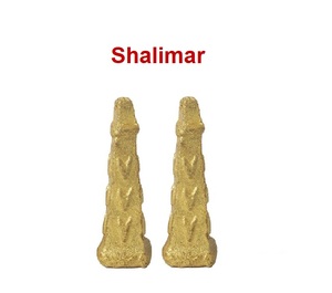 Cônes d'encens à refoulement naturel Shalimar Pyramide Fourniture en gros au meilleur prix (Golden) - Product Image 1