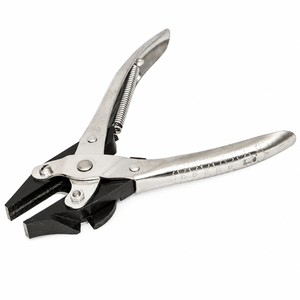 Pince à mâchoires plates parallèles avec coupe-fil latéral 140 mm, outil de formage et de coupe de fil pour bijoux ZetomedPro - Product Image 1
