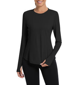 เสื้อกันแดดแบบกำหนดเอง แห้งเร็ว UPF 50 เสื้อกันแดดแขนยาวสำหรับผู้ชายและผู้หญิง เสื้อยืดประสิทธิภาพสูง เสื้อ UPF สำหรับตกปลา - Product Image 1