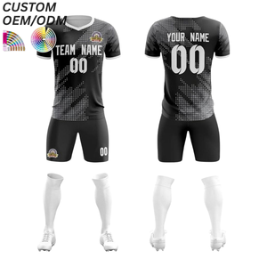 Uniforme de Fútbol Personalizado para Equipos, Pantalones Cortos con Estampado, Uniforme de Entrenamiento de Secado Rápido, Soporte OEM ODM para Marcas de Ropa de Fútbol al por Mayor - Product Image 5