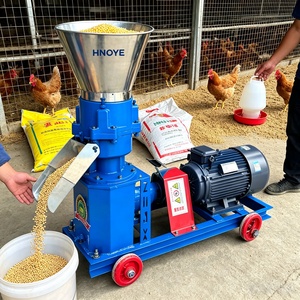 Moulin à granulés d'aliments pour petits animaux 60-150 kg/h pour la transformation des aliments pour volailles et bétail à la ferme - Product Image 3