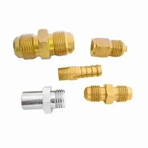 Raccord de tuyauterie industriel moulé en fonte, à tête ronde, haute performance et finition dorée polie pour une fiabilité accrue - Product Image 5