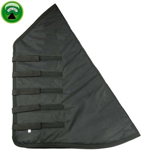 Blue 600D PVC Horse Neoprene Full Neck Sweat Wrap - Product Image 1