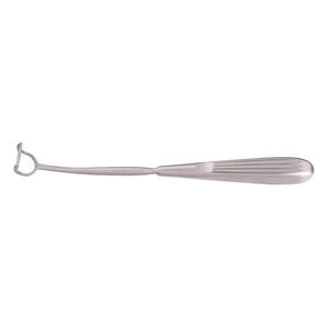เครื่องมือผ่าตัดกระดูกและข้อ Barnhill Adenoid Curved Curette ขนาดเด็ก 6 มม. ความยาวรวม 83/4 (22 ซม.) ผลิตโดย Grip Surgical - Product Image 6