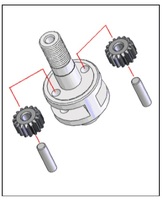 Perceuse pneumatique réversible 1 800 tr/min 0,5 CV 3/8'' (10 mm) - Outil pneumatique Modèle ST-213 & ST-213D OEM disponible 2 kg Garantie 1 an
