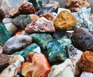 Cristales Crudos Mixtos, Colección de Piedras Preciosas Naturales, Especímenes de Cristal Surtidos, Piedras Curativas Sin Pulir, Cristales a Granel - Product Image 3