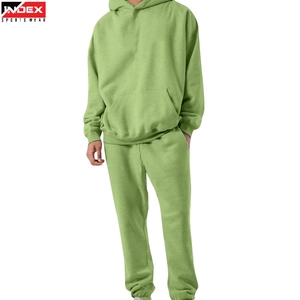 Ensemble de survêtement 100 % haute qualité pour hommes, coupe oversize, durable, style USA, avec sweat à capuche et pantalon de jogging, pour la gym, commande en gros, directement de l'usine - Product Image 1