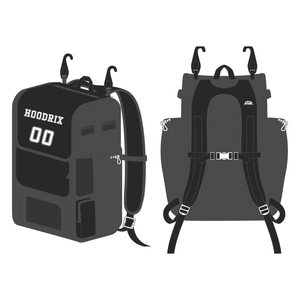 Professional baseball athlete backpack custom logo sports gear <b>pack</b> with <b>large</b> main storage and padded <b>back</b> support - Product Image 3