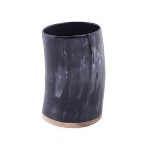 Handmade Eco-Friendly Buffalo Horn <b>Drinking</b> Glass Round Shape Modern Design for Home Decoration - Product Image 1