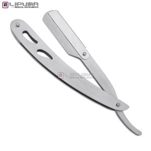 Buy Stainless Steel Safety <b>Razor</b> for <b>Men</b> Women Anti Slip Handle for Precise Comfortable Barber Shop Face Shaving - Product Image 5