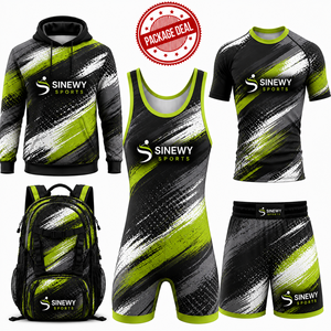 ชุดกีฬา MMA SINEWY สำหรับทุกเพศ พิมพ์ลายแบบ Sublimation ผ้าโพลีเอสเตอร์ ระบายเหงื่อได้ดี แห้งเร็ว เหมาะสำหรับการออกกำลังกาย - Product Image 5