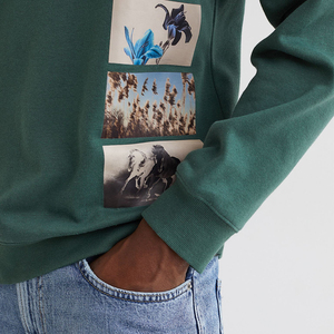 Winter Heavy <b>Sherpa</b> Polar Fleece Lined Hoodie <b>Men</b> Custom Embroidery Sweatshirt Warm Fluffy Hoodie For <b>Men</b> - Product Image 6