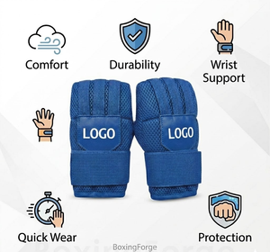 Kit de Regalo de Boxeo de Alta Calidad Personalizado Easy Wraps, Guantes Interiores Premium con Acolchado de Espuma, Logotipo OEM, Venta al Por Mayor de Fábrica - Product Image 1