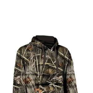 Service OEM & ODM : Sweat-shirt camouflage en coton et polyester pour homme, style vintage, vêtements de chasse, fabriqué au Pakistan. - Product Image 5