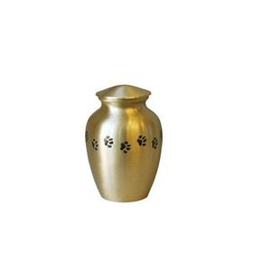 Customized Colour Pet Cremation Urn Metal Animal Figurine Memorial <b>Ashes</b> <b>Keepsake</b> Decorative Funeral Urn Wholesale Price Pet Urn - Product Image 3