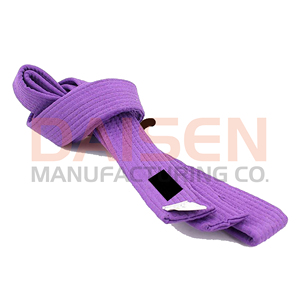 Cinturón de Taekwondo Tejido Morado de 1.8M, Equipo de Entrenamiento de Artes Marciales Duradero y Unisex - Product Image 2