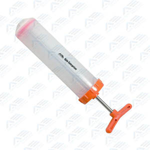 Jeringa de Dosificación de 400 ml para Cabras Apto Enterprises, 3 Boquillas Intercambiables, Acero Inoxidable Resistente y Reutilizable, Veterinaria - Product Image 4