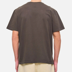 เสื้อยืดปักลายผู้ชายคุณภาพสูง ราคาขายส่ง รับผลิตตามแบบ OEM บริการปักเสื้อยืดสำหรับผู้ชาย - Product Image 4