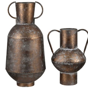 Vase moderne en laiton |   Vase à fleurs décoratif de luxe pour la décoration intérieure - Product Image 6