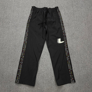 Pantalons de qualité supérieure, personnalisables, imperméables, avec strass, fermeture éclair latérale imperméable, logo en silicone imprimé, pantalons décontractés - Product Image 5