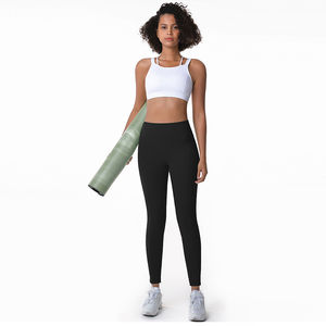 Pantalones de Yoga al por Mayor para Mujer, Leggings de Yoga de 28 Pulgadas, Leggings Deportivos para Correr con Efecto Levanta Glúteos, Cintura Elástica, Tela Suave - Product Image 5